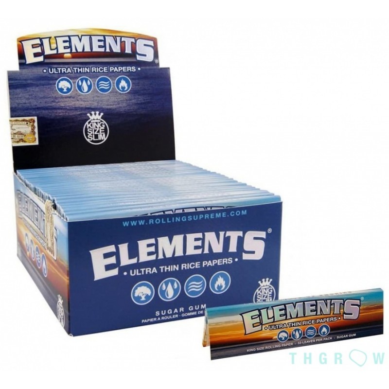 caja 50 libritos Elemments king Size caja 50 libritos Elemments king Size